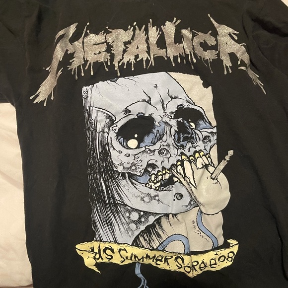 Light blue Metallica shirt limited edition - Picture 1 of 3